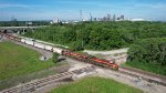 KCS 4606 Rolls north out of East Saint Louis. 